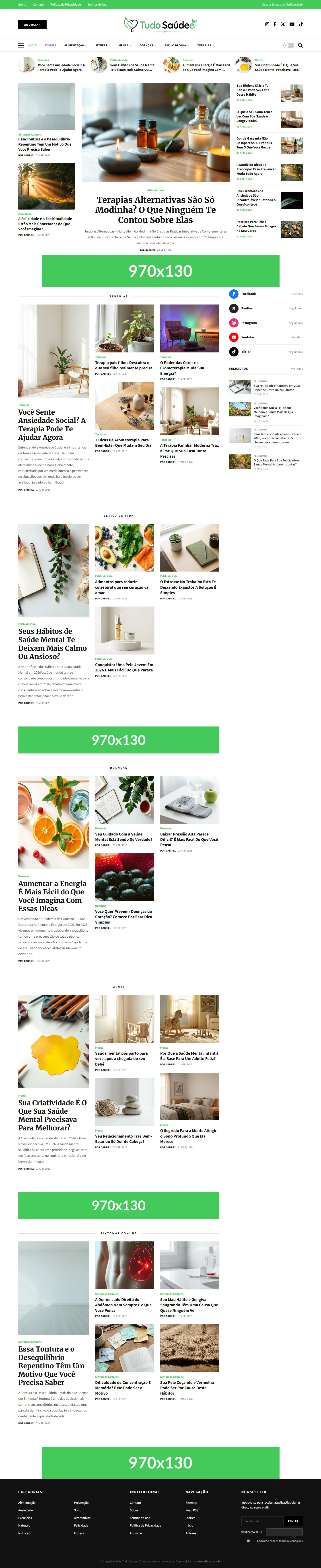 Blog no Desktop